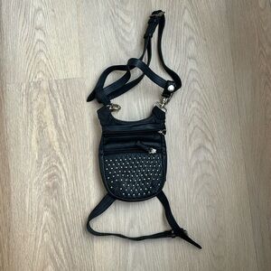 Wild Card leather belt bag